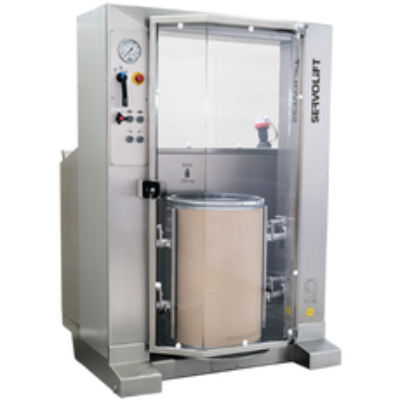 SERVOLIFT Drum Crusher